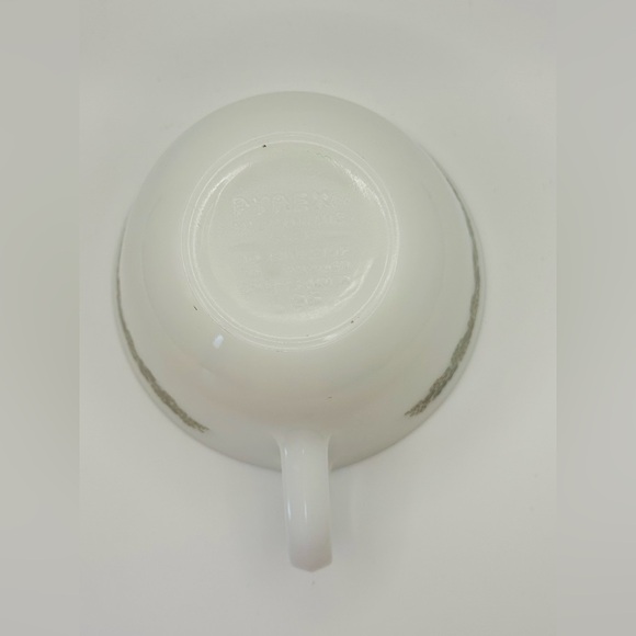 Vintage Pyrex Crazy Daisy Spring Blossom Green Milk Glass Cups Set of 6! - Picture 14 of 16